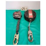 Qty 2 3M Protecta Rebel Self-Retracting Lifelines