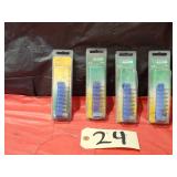 Qty 4 New Allen 58165 8Pc Tamper Proof Torx Set