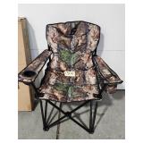 New Snap On Camouflage Heated Camping Chair