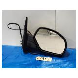 GM 20809982 Black Driver Side Door Mirror