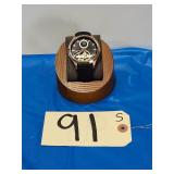 Heritor Gregory Automatic Leather Band Men's Watch