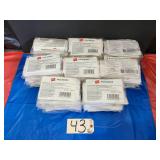 Lot of 41 New Hanes Cotton Face Masks