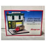 New Snap On 1930's Vintage Garage Diorama