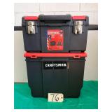 New Craftsman 2pc Rolling Tool Box / Workshop