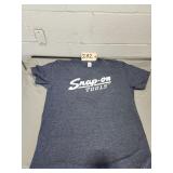 New Snap On Dark Blue Graphic T-Shirt XL