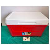 New Igloo Laguna Red 48 Quart Cool Riser Cooler