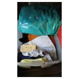 TOTE OF MISC. TYPES OF FABRICS