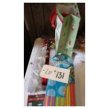 MISC CHRISTMAS DECOR AND GIFT BOXES