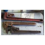 PIPE WRENCH LOT