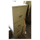 METAL FILING CABINET-NO KEY 46' X 14' X 18'