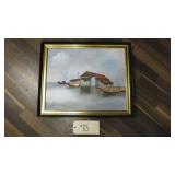 OIL PAINTING BY OLIVE RUETZ 19 X 22'