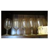 MISC WINE GLASS LOT