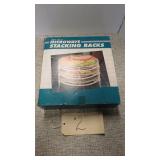 NEW MICROWAVE STACKING RACKS