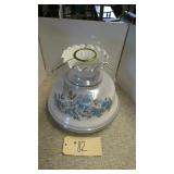 GLASS GLOBE FOR A LAMP