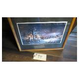 TERRY REDLIN REFRAMED PRINT