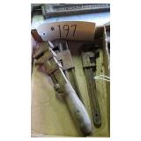 PIPE WRENCH LOT