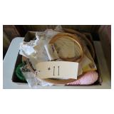 BOX OF CRAFT SUPPLIES- SEE DESC.