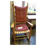 WOODEN ROCKER 24.5W X 45.5T X 34'D