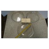 3 PYREX BAKING DISHES