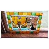 STAINED GLASS ART 25' X 17'