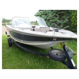 Sylvan 1600 Adventure LX Boat with Trailer