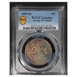1859 O 50C PCGS XF Seated Liberty Half Details