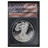 1985 Carr Fantasy ANACS PR68 DCAM Silver Eagle