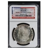 1880 S $1 NGC MS63 PL Morgan Dollar Music City