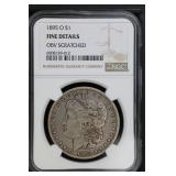 1895 O $1 NGC FINE Morgan Dollar Details