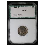 1926 S 5C PCI VF30 Buffalo Nickel nice coin