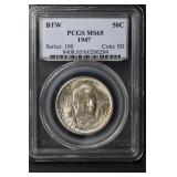 1947 BTW 50c PCGS MS65 Classic Commemorative