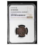 1919 D 5C NGC XF Buffalo Nickel details