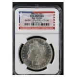 1882 CC $1 NGC UNC Morgan Dol. Details Music City