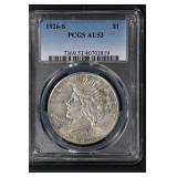 1926 S $1 PCGS AU53 Peace Dollar