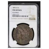 1893 O $1 NGC Fine Morgan Dollar Details