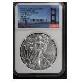 2020 (S) $1 NGC MS70 Silver Eagle Emer. Release