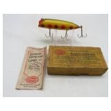 Vtg. Wooden Southbend Bass-Oreno Lure w/Box and