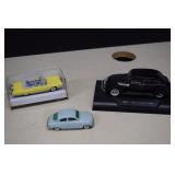 Die Cast Cars. 1936 Chrysler Airflow, 96 Saab &
