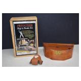 Privateer Ship In A Bottle Kit,Small Cedar Box &
