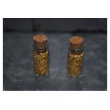 Two Bottles of Gold Flakes