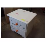 Two Drawer Bed Side Table