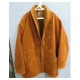 Italian Made Polyester Faux Fur Lined Jacket