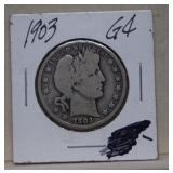 1903 Barber Silver Dollar