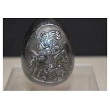 Stamped .999 Silver,Orthodox Figural Sculpture