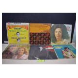Six Vintage Country LP's