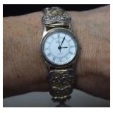 Geneva Watch** w/ Metal Heart Band