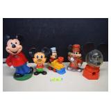 Vintage Mickey Mouse Figurines