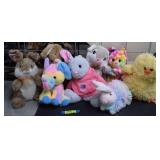 Lot Of Easter Plush Animals
