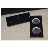 1972 P&D Eisenhower Dollars w/ COA