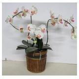 Large Artificial Orchid Arrangement in Pot - 25'